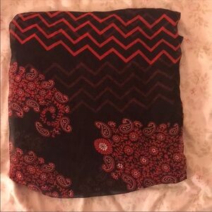 2 printed polyester Indian Sarees (Green and Red Sarees with fall) (Brand new)